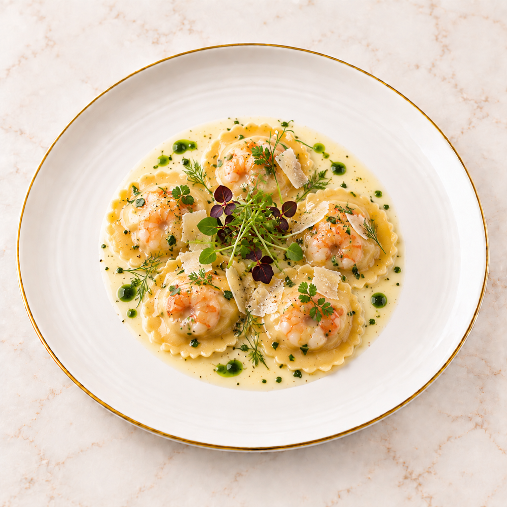 Karides Ravioli