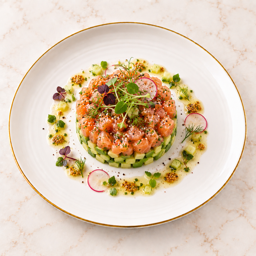 Somon Tartare & Avokado