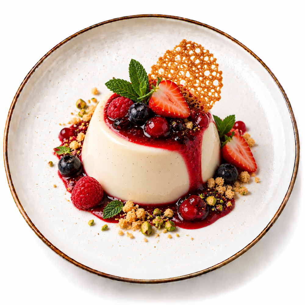 Vanilya Panna Cotta